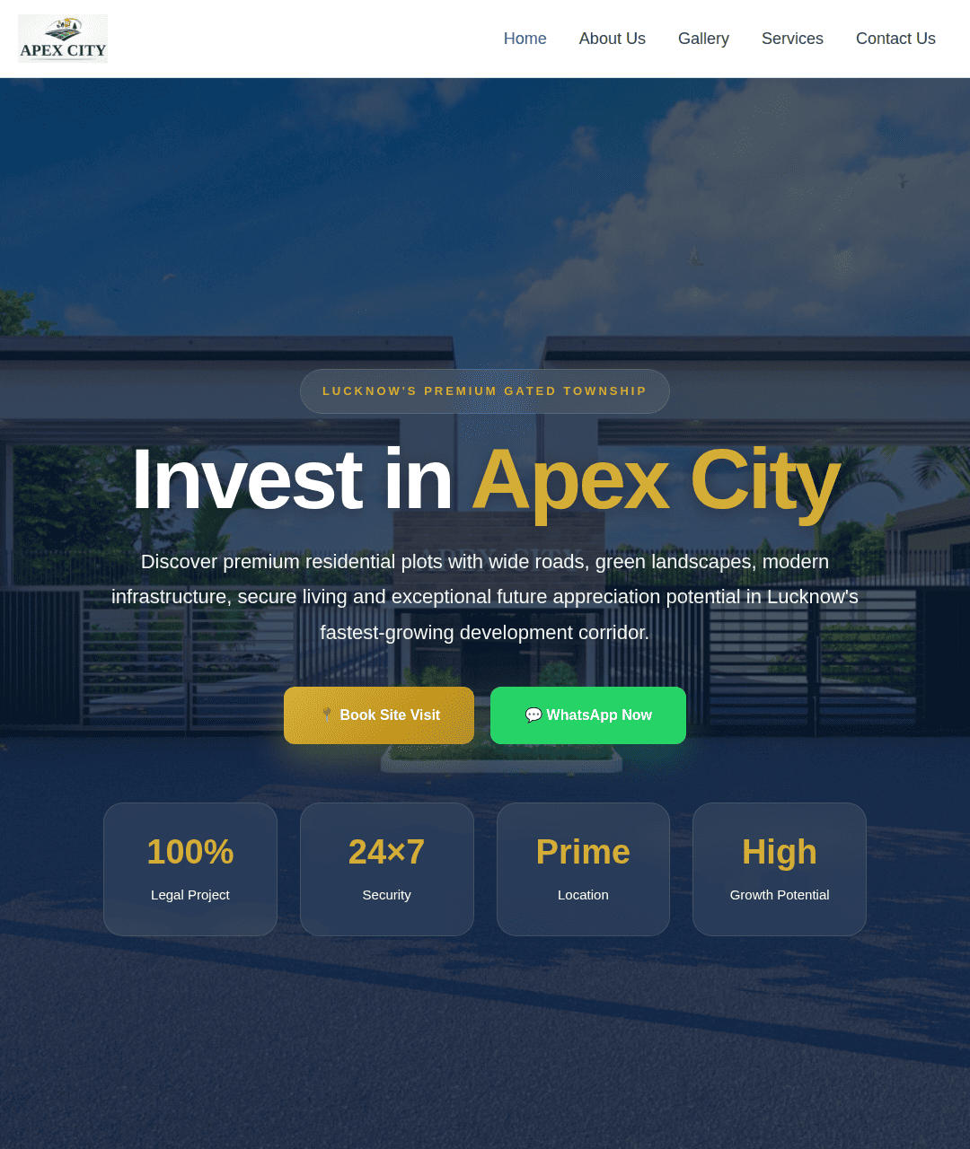 Apex City Website